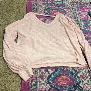 Pink sweater